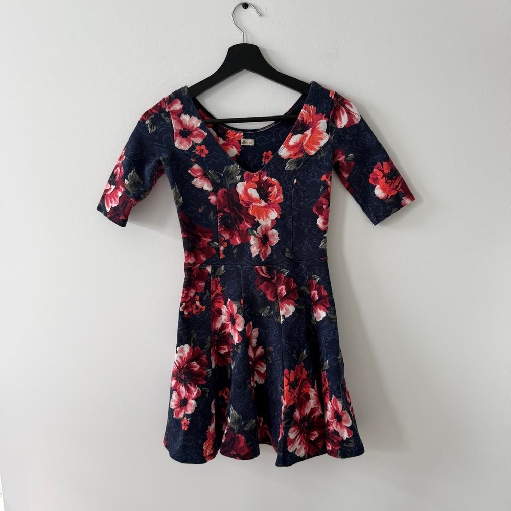 Hollister Dress Womens XS Floral Boho